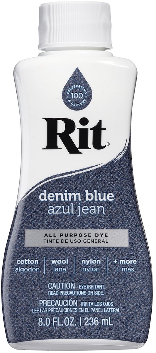 Rit Liquid Denim Blue - Rit Dye - Rit