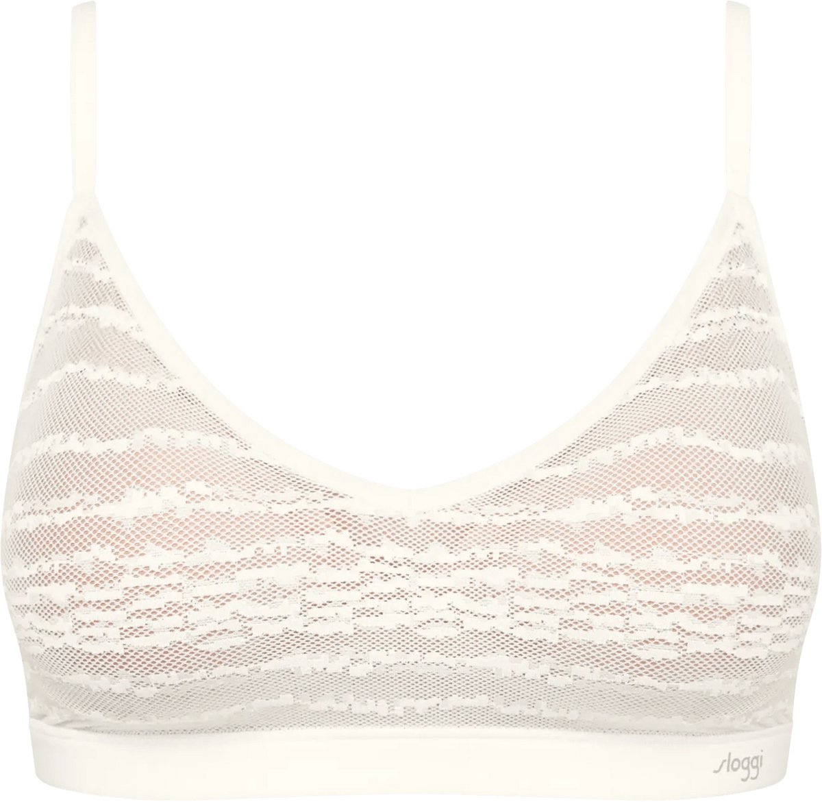 Sloggi FREE Evolve PU Lace Dames Beha - WIT