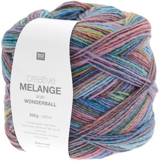 Foto: Creative melange aran wonderball skies creative melange aran wonderball rico design