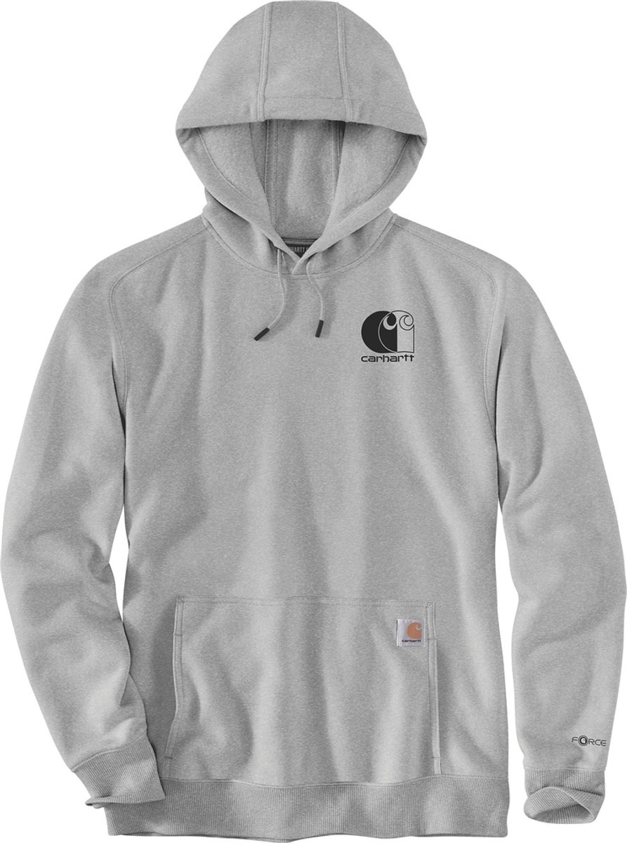Carhartt Force Logo Sweatshirt Grijs