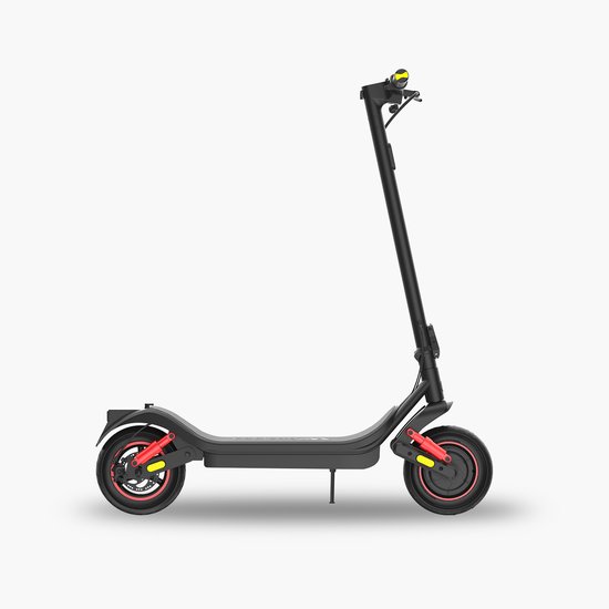 Wispeed - Airo V16 - Elektrische Step - 60km bereik - Dubbele vering - 25 km/u - 700W Motor - 10” Luchtbanden - LED Display - Schijfrem - Zwart