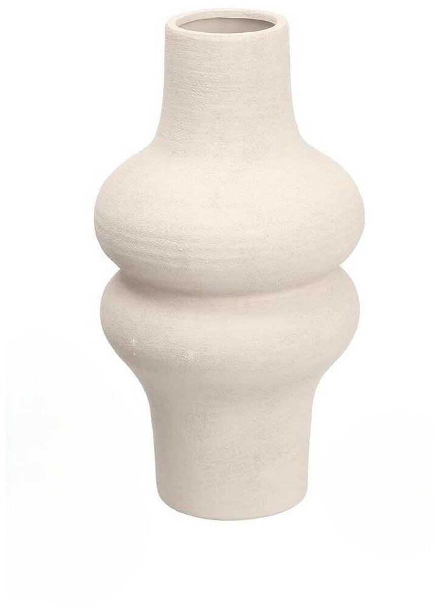 Vaas Gift Decor 20034-WH Wit Keramisch 18 x 34,5 x 18 cm