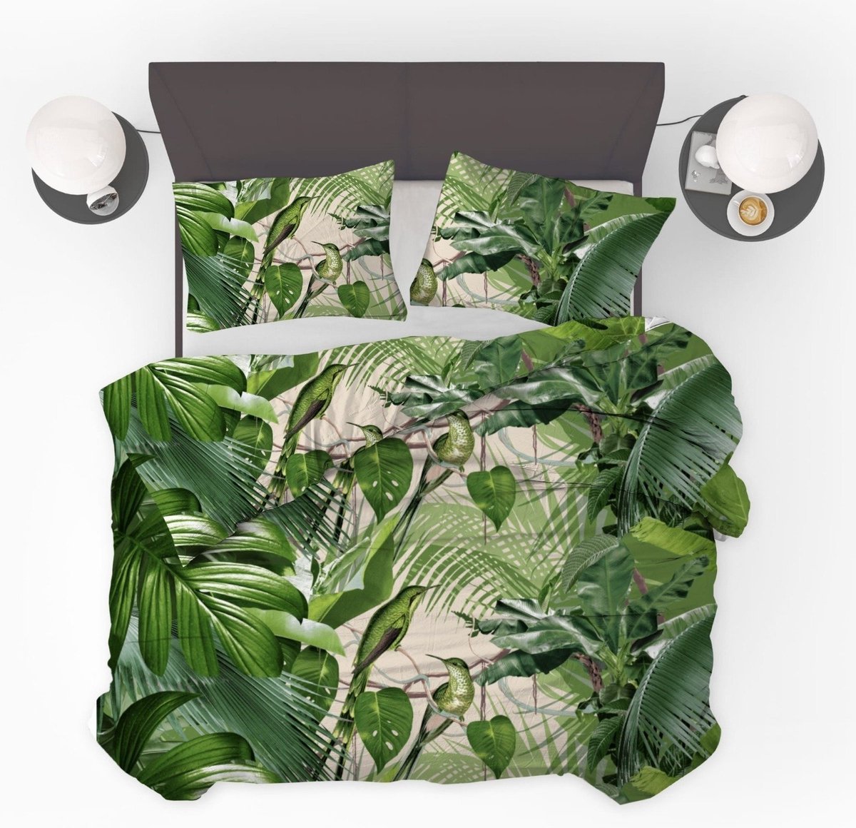 Dekbedovertrek Jungle Jumina - 240x200/220cm + 2 kussenslopen - 100% Microperkal