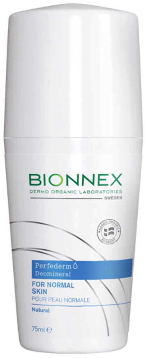 Bionnex Perfederm Deomineral Roller Normale Huid - 3 x 75 ml - Voordeelverpakking