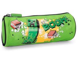 Minecraft Etui, Boom - Rond - 22 x 8 cm - Polyester