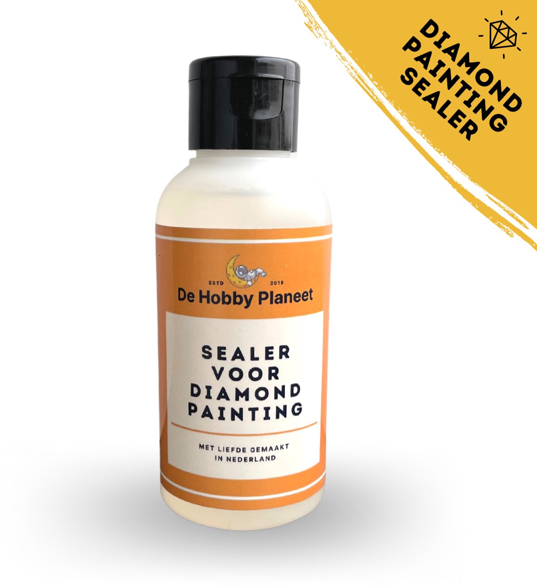 Diamond Painting Sealer 90ml - Diamond Painting Accessoires - Vernis - Afdichting