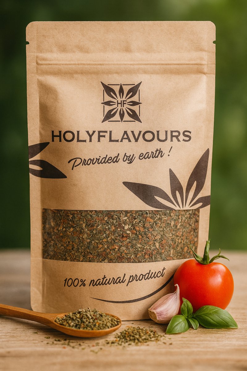 Bruschetta Kruiden Kiemarm - 100 gram - Holyflavours
