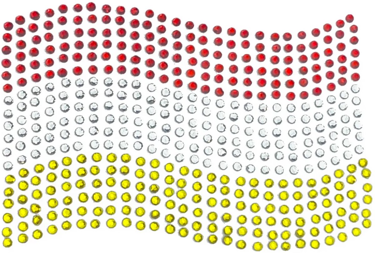 Oeteldonk strass applicatie - Vlag
