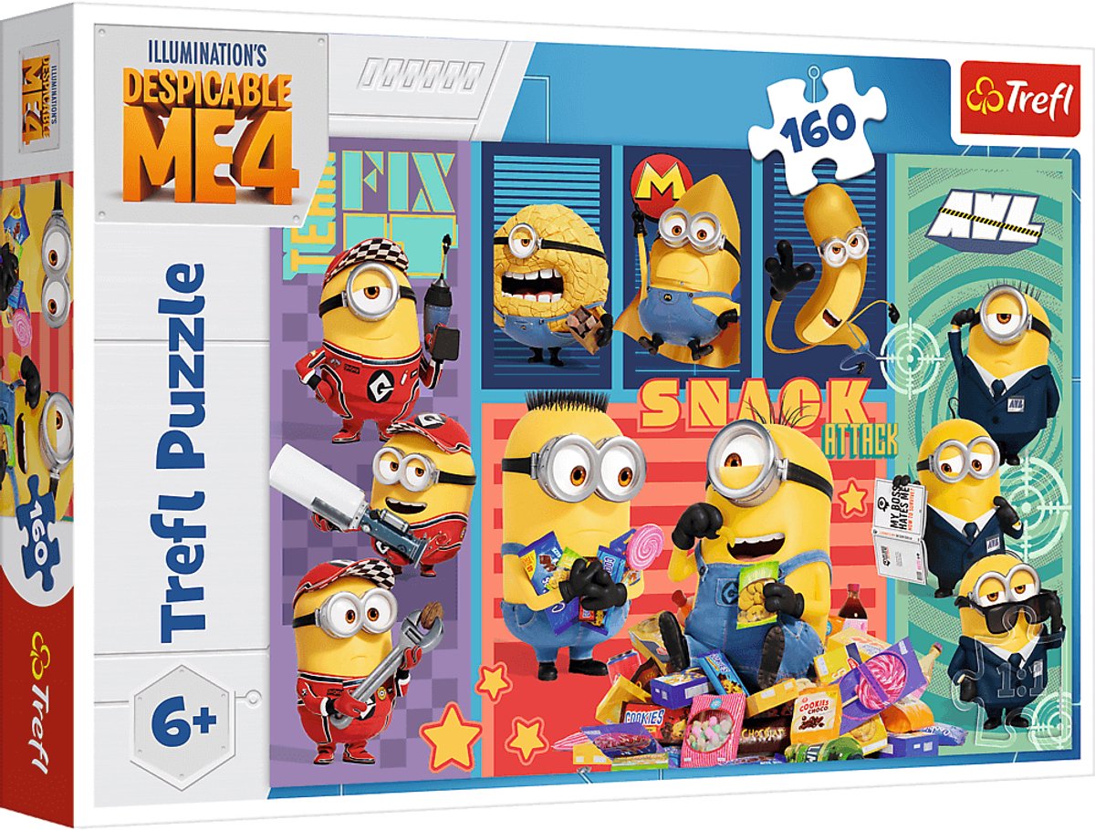 Trefl Minions Legpuzzel - 160 stukjes - Vanaf 6 jaar