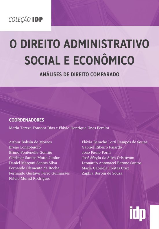 IDP - O Direito Administrativo Social e Econômico - cover
