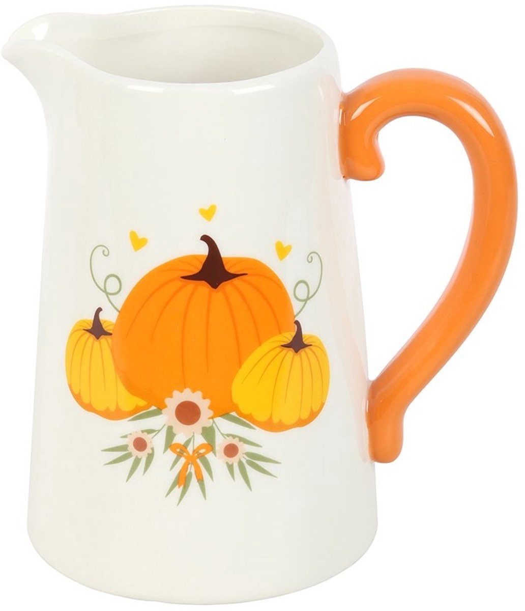 Something Different - Autumn Pumpkin Ceramic Bloemenkan - Multicolours
