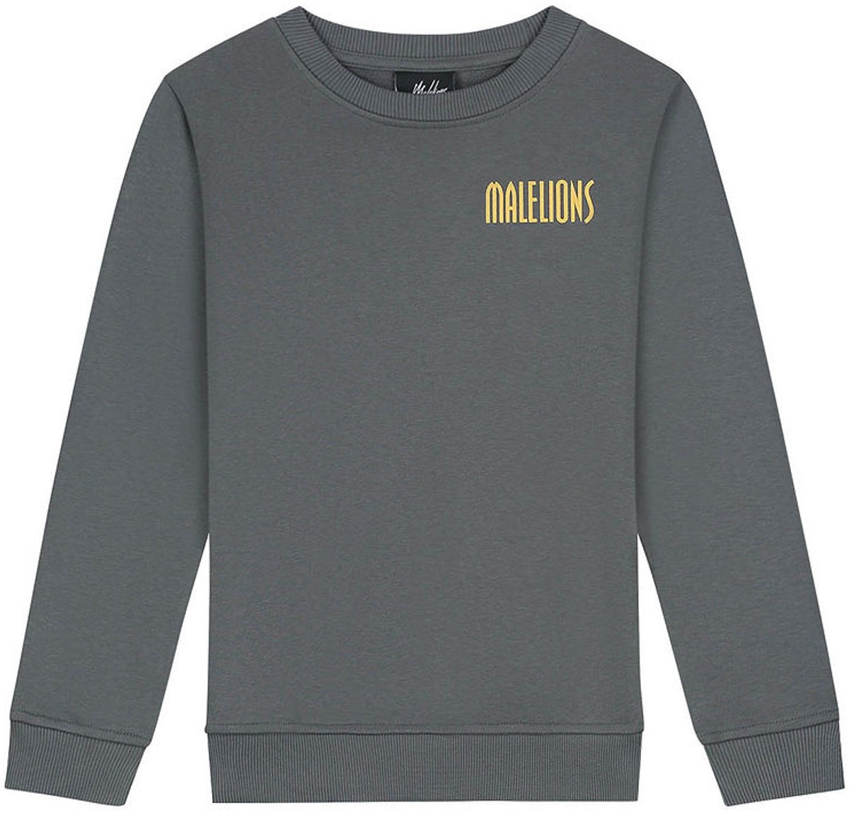 Malelions Hollywood Map Sweater Truien & Vesten Jongens - Sweater - Hoodie - Vest- Donkergrijs - Maat 140