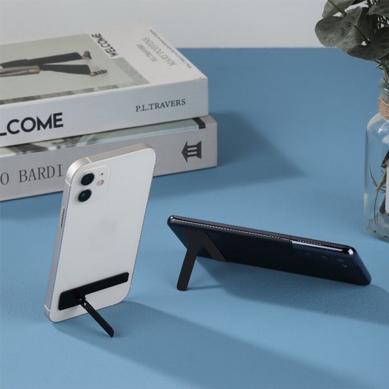 2 stuks roestvrijstalen telefoonketting universele pads, telefoon