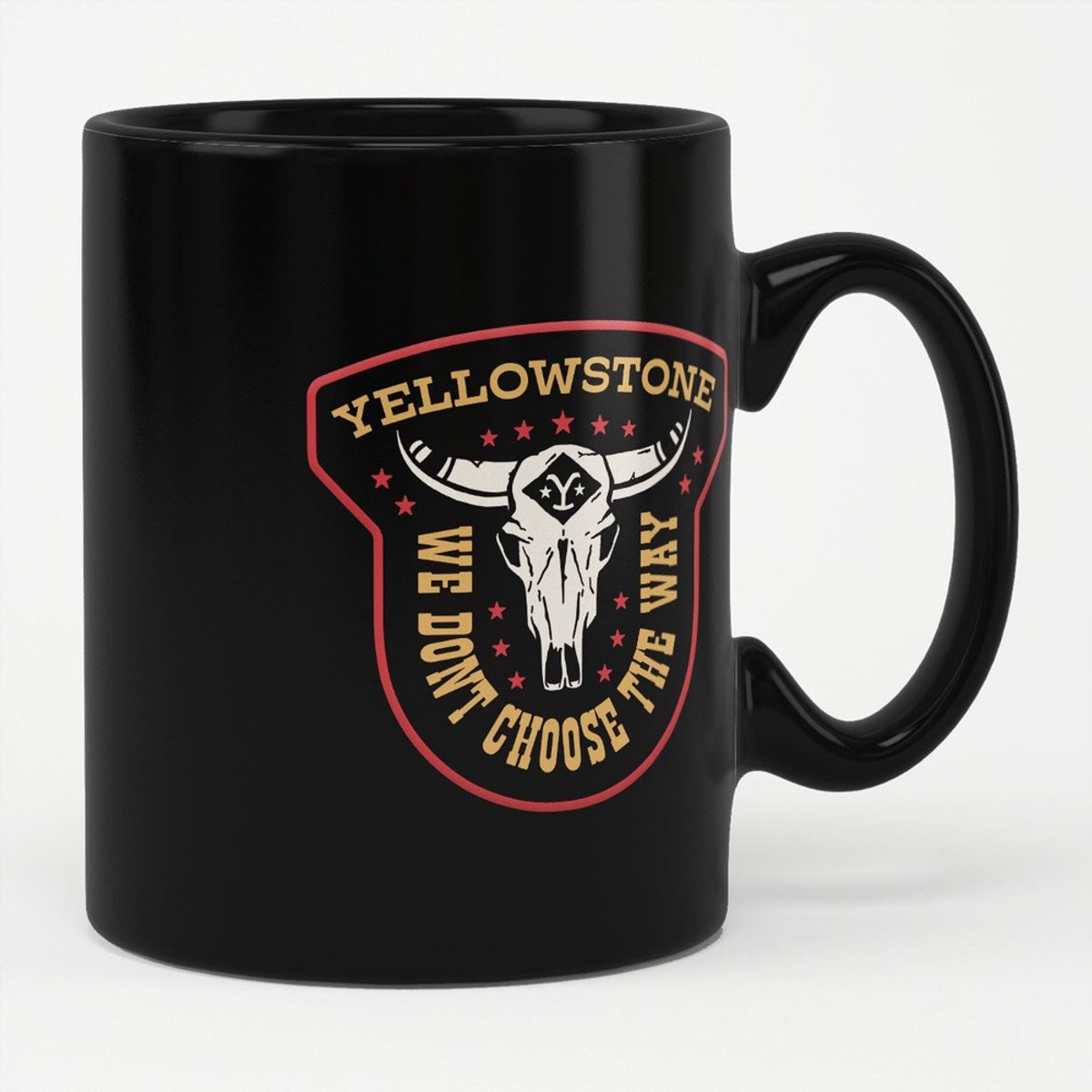 Yellowstone Tasse/Kaffeebecher We Don't Choose The Way Mug Black