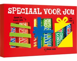 Tony's Chocolonely - Proeverijtje met 6 reepjes - Speciaal voor jou - Chocoladecadeau - Valentijn - Moederdag - Vaderdag - Geschenkdoos - 288 gram - Fairtrade Belgische Chocola