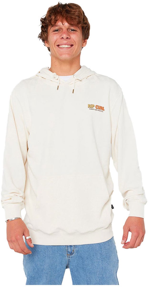 Rip Curl Surf Revival Line Up Hoodie L Man Bone