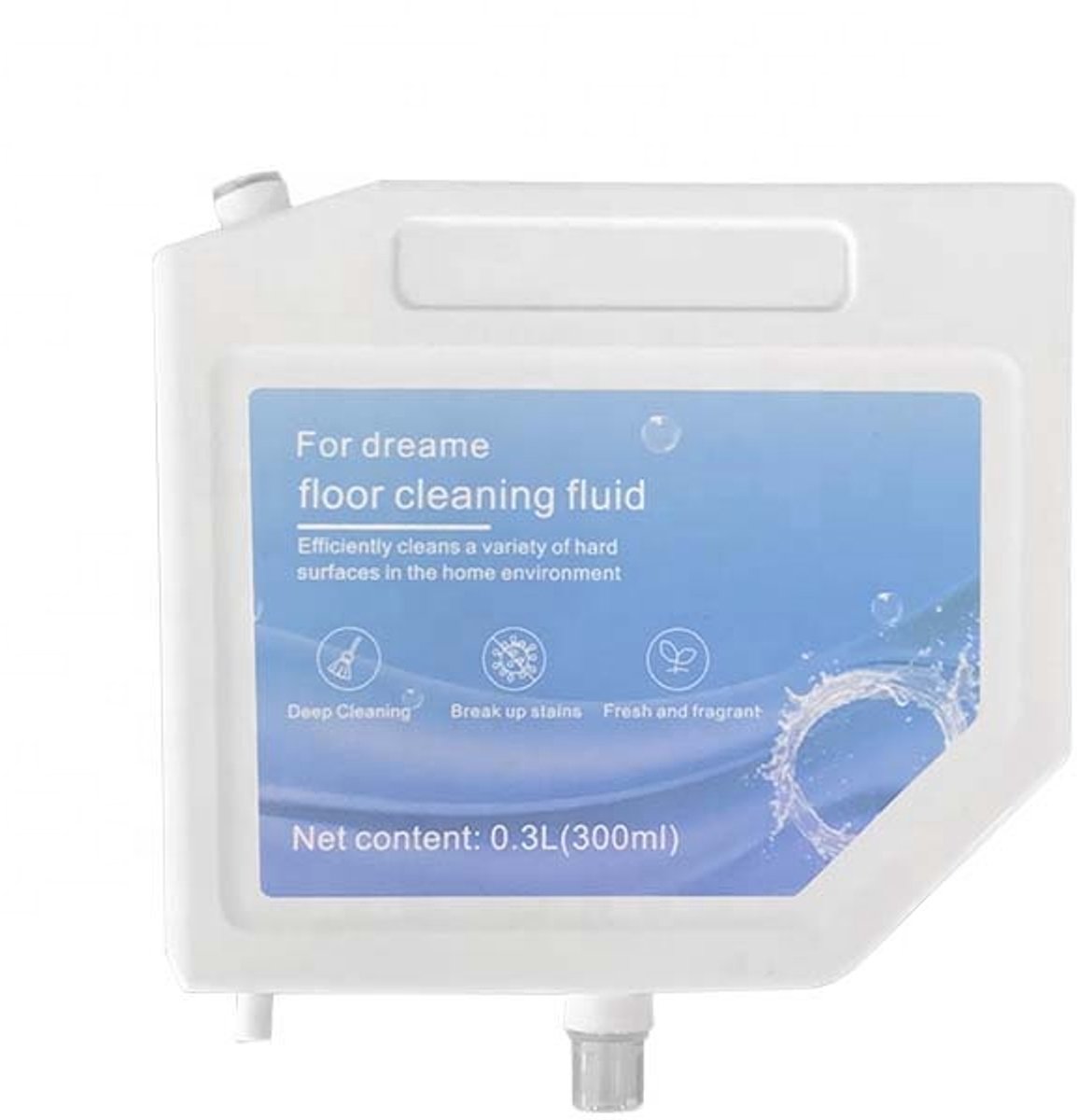 Schoonmaakmiddel Cartridge 2x - Geschikt voor Dreame S10 series en L10s Ultra - schoonmaak cartridges - Voor dweilen en reinigen van de vloer