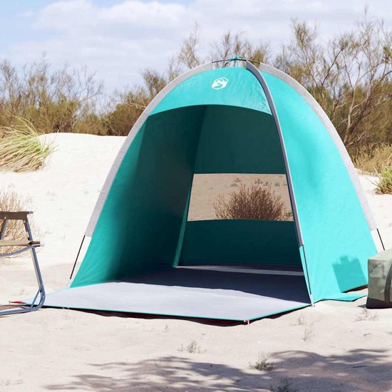 vidaXL - Strandtent - 3-persoons - waterdicht - zeegroen van Vidaxl — afbeelding 2