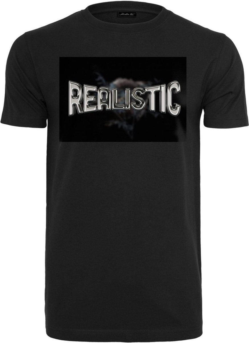 Mister Tee Realistic Heren T-shirt L Zwart