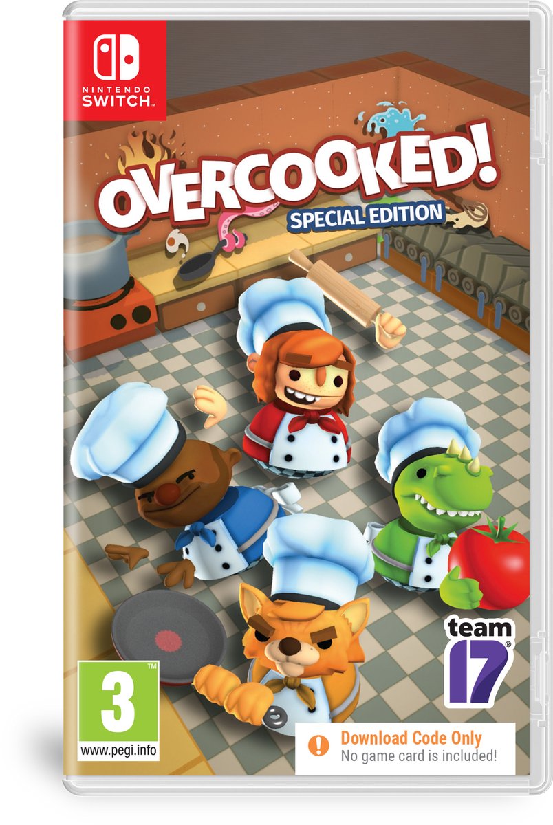 Overcooked! Special Edition (Code in Box) - Nintendo Switch