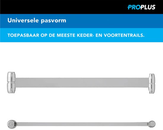 ProPlus Railverruimer - 7/9 mm - Verruimen of Uitdeuken - Eenvoudig in Gebruik - Tentrailreparatieset van ProPlus — afbeelding 5