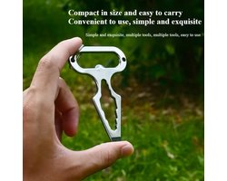 Zelfverdedigingsspijker - Multifunctionele Sleutelhanger – Outdoor Must-Have - Kamperen - wandelen - survivaltochten