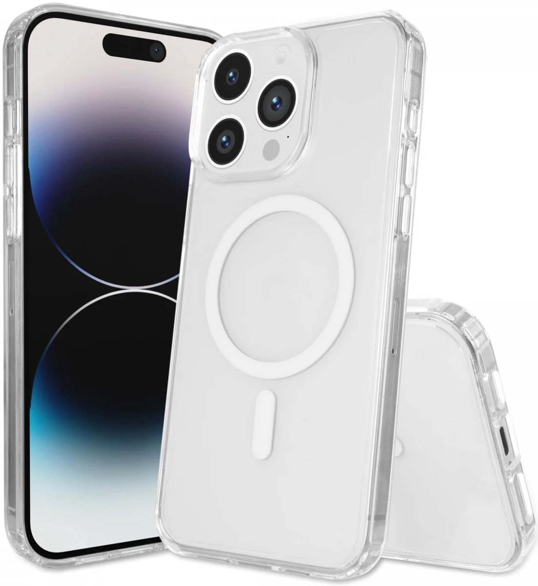 Mobile5 - Apple iPhone 14 Pro - Hoesje - Transparant - Geschikt voor Magsafe