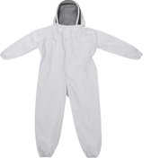 Imkerpak - XXL - Werkbroek - Bijenpak en wespen - Imkerpak voor volwassenen Wit - Imker Pak Bijen voor Bijen Houden - Werkbroek Dames & Heren - imker outfit voor imkers