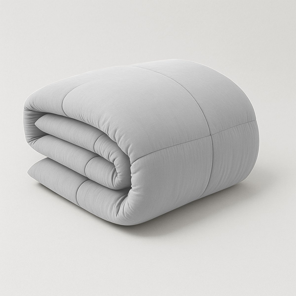 Zydante® Eazzzy Dekbed Stonewash Premium - 240 x 200 cm - Zilver Grijs