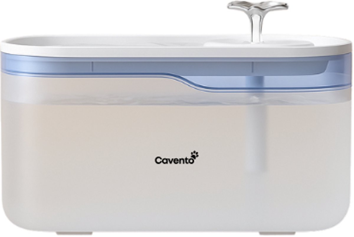 Drinkfontein Kat 2.8L – Automatische Drinkfontein Kat & Hond – Waterfontein – Fluisterstil – BPA-vrij – Met Filter – Cavento ®