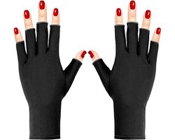 UV-beschermende handschoenen voor UV-licht/UV-lamp 1 paar Zwart