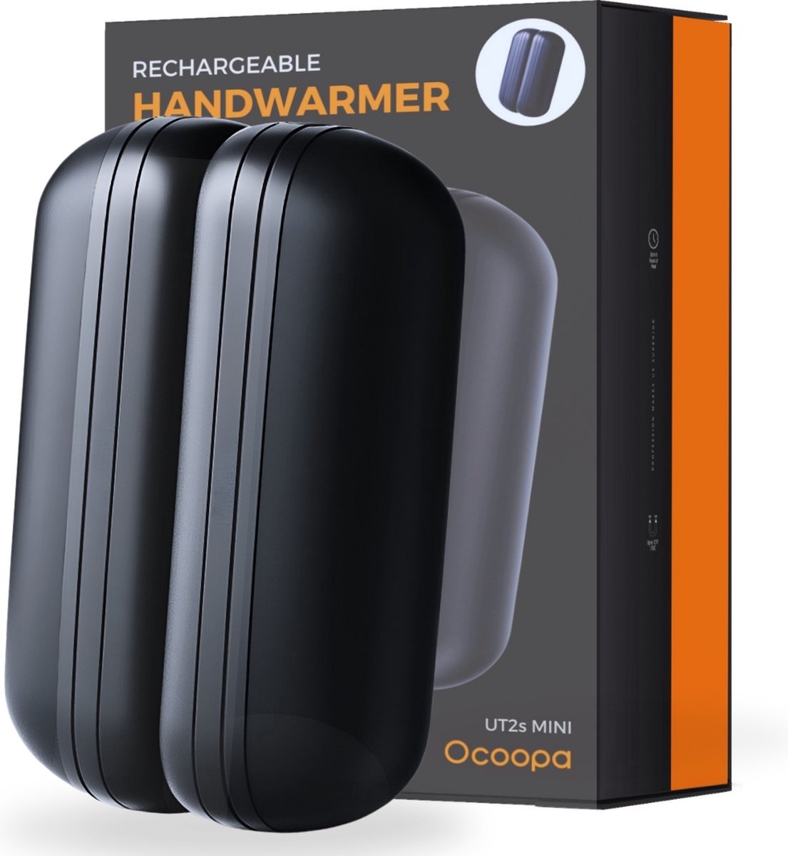 Ocoopa® Handwarmers Herbruikbaar - Tot 12 Uur Warmte – Premium 2-delig Magnetisch Ontwerp – Elektrische Handwarmers - Nooit meer koude handen