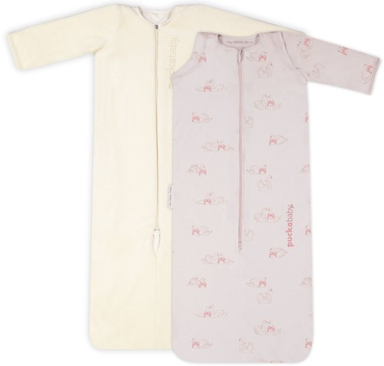 Puckababy Bag 4 Seasons slaapzak baby (6m-2.5j) - Swans - TOG 0.25-2.0 - 4 seizoenen