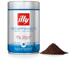 Illy Decaffeinato - gemalen koffie - 250 gram