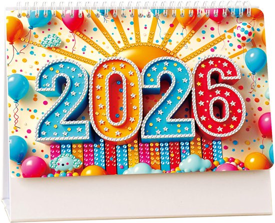 Calendrier 2026 - 2 - Diamond Painting - Pack complet - Diamond Painting par Wietske