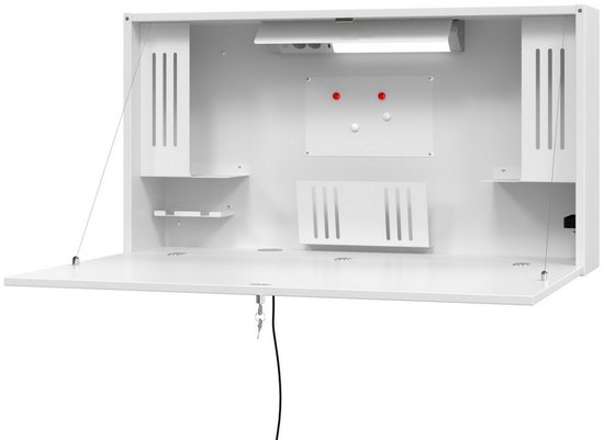 WOVA | Bureau mural - Wit/ Wit