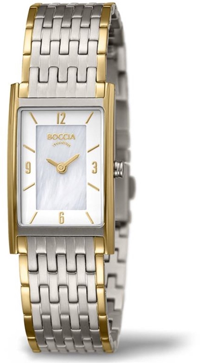 Boccia Titanium 3212.09 Dames Horloge 21 mm