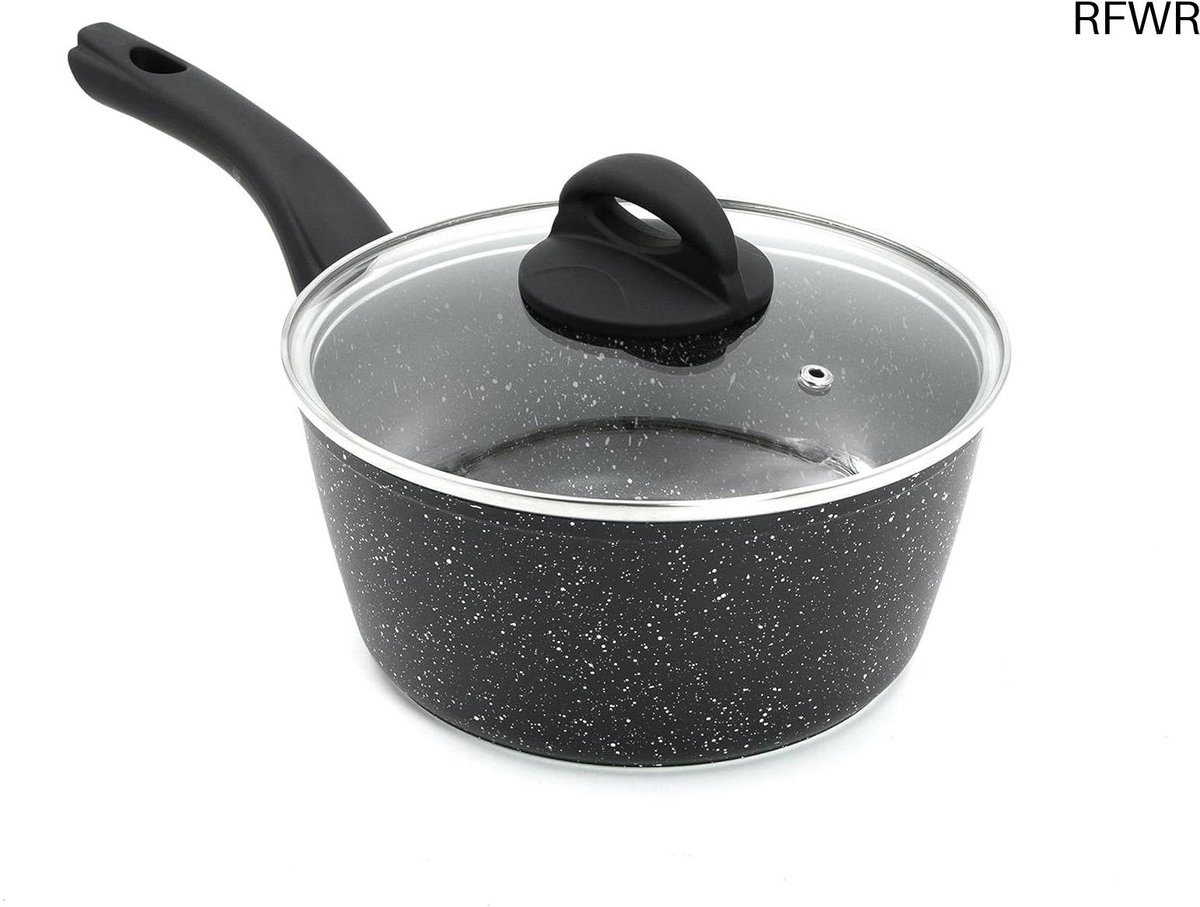 RFWR® Kookpan 20 cm met deksel – Geschikt voor alle warmtebronnen