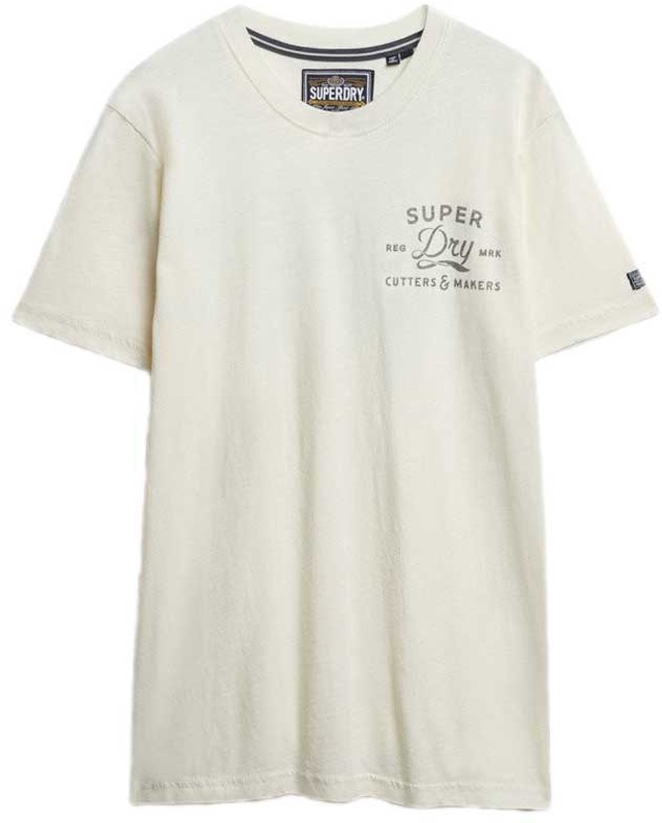 Superdry Cutters And Makers Relaxed T-shirt Heren T-shirts Wit