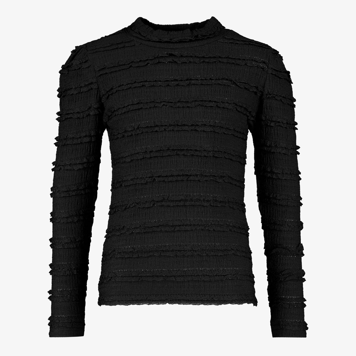Myway meisjes shirt zwart - Maat 122/128