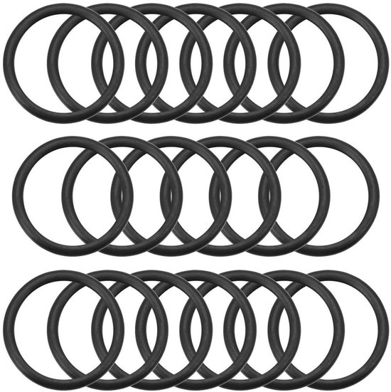 Othmro 225 stuks O-ringen assortiment kits 18 maten nitril rubber O-ringen kits NBR afdichting pakking ring O-ring assortiment voor sanitair, kraan reparatie, gasaansluiting, weerstaan olie en warmte