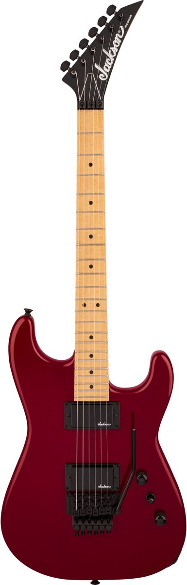 Jackson Pro Origins 1985 San Dimas SD1 HH MPL Candy Apple Red - ST-Style elektrische gitaar