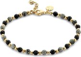 Casa Jewelry Armband Nero S - Zilver - Goud Verguld