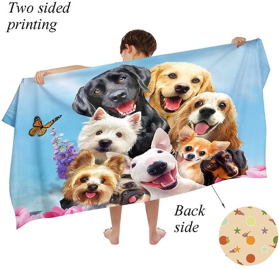 Sneldrogende badhanddoek - lichtgewicht - 1 stuk - microvezel