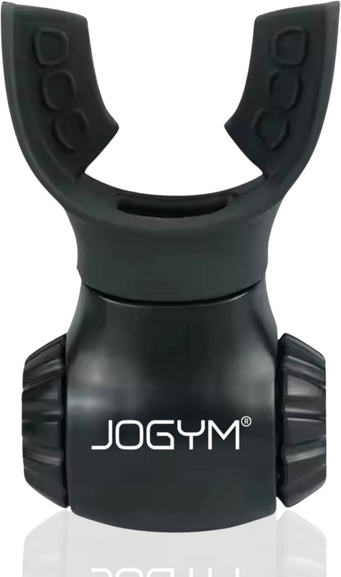 Foto: Jogym ademhalingstrainer zwart longtrainer ademtrainer verbeterd 2025 model hoeveelheid lucht in en uit instelbaar verbeter je longcapaciteit vergelijkbaar met powerbreathe