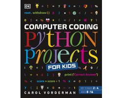 Omslag van Computer Coding Python Projects for Kids
