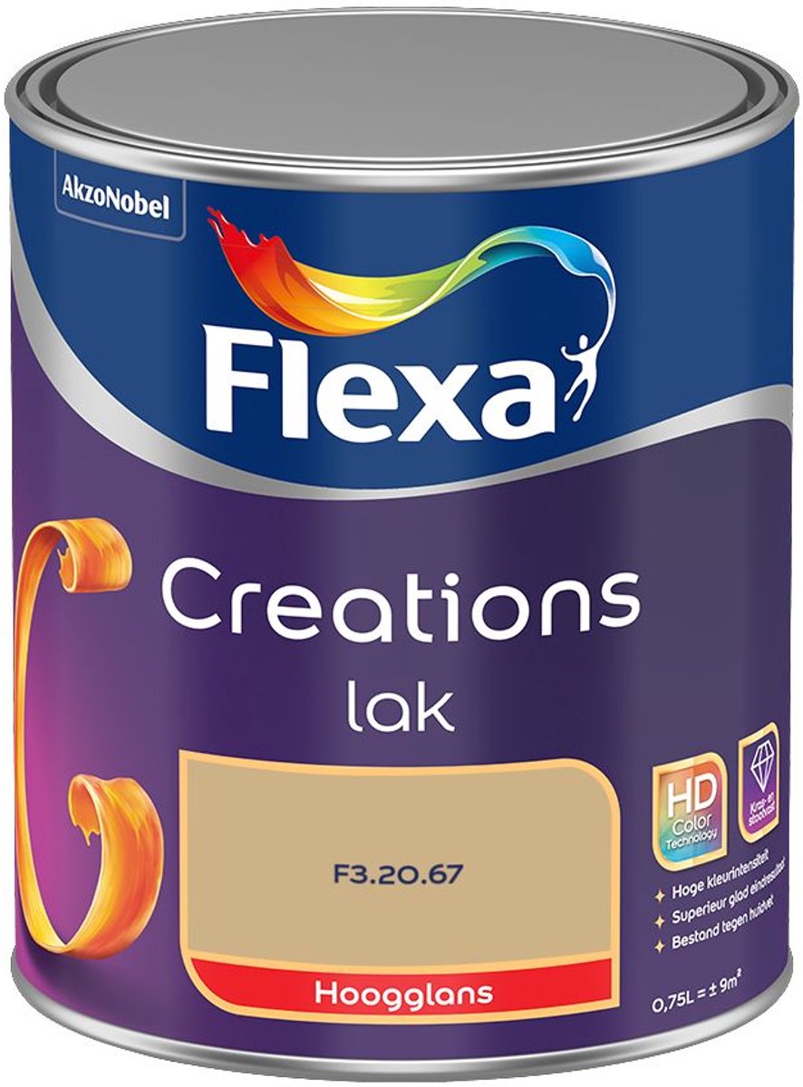 Flexa - Creations Lak Hoogglans - F3.20.67 - Mengverf - 750 Ml