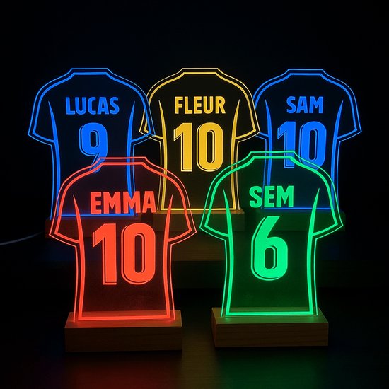 Ruioomeep Voetbalschilderset, knutselset, doe-het-zelf 3D-voetballamp, schilderset, kinderen, 6 stuks, doe-het-zelf met pigmentstickers, voetbal, verjaardagscadeau, knutselset, meisjes en jongens, 3