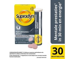 Supradyn Performance Boost Bruistabletten Kersensmaak