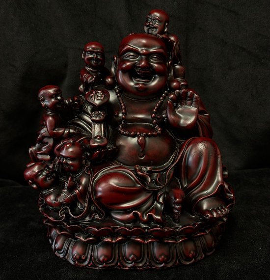 Runa Art Buddha Zen Paintings Living Room XXL Brown Feng Shui 120 x